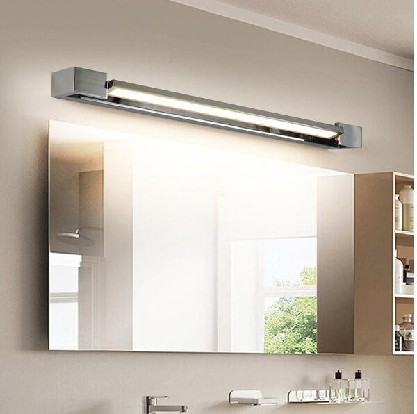 Brilagi-LED Oglindă iluminată pentru baie AQUA LINE LED/18W/230V 60 cm IP44 crom lucios