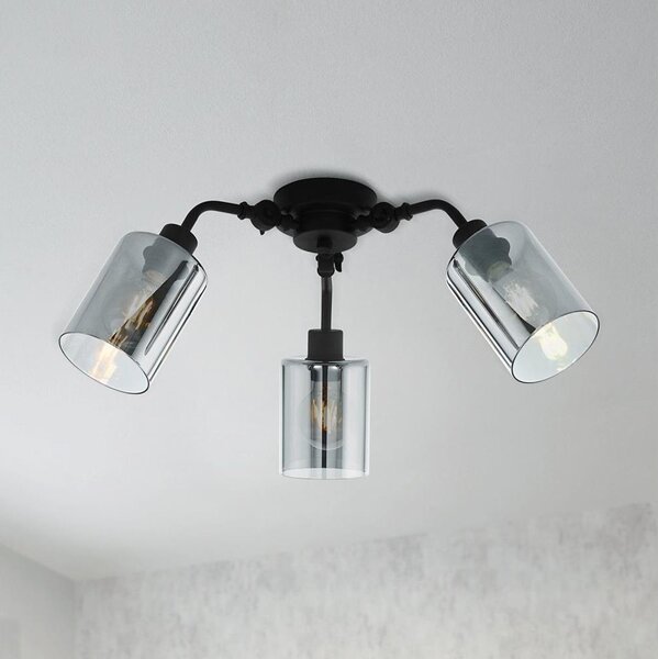 Eglo 43308 - Lustră aplicată FORESTBURG 3xE27/40W/230V