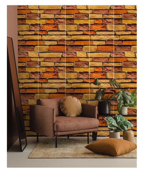 Set de panouri auto-adezive pentru perete 6 buc. 30x60 cm Brick Wall – SP TREND