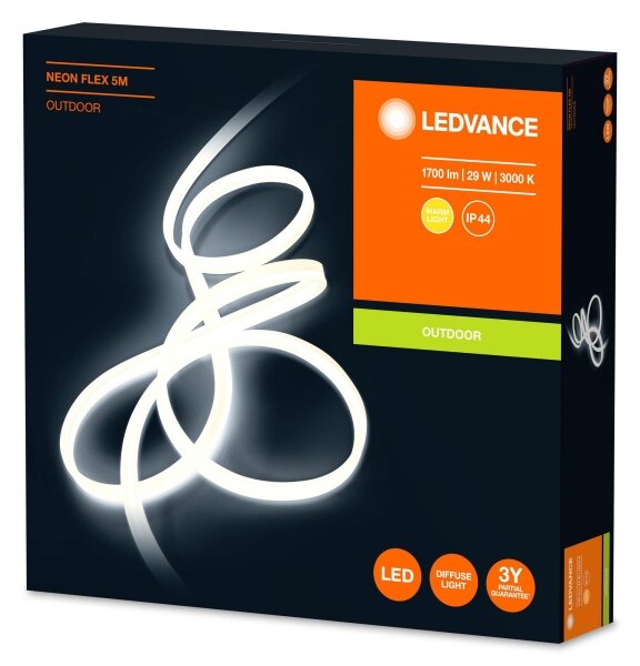Bandă LED de exterior FLEX 5m LED/29W/230V IP44 Ledvance