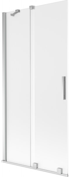 Mexen Velar, paravan de baie glisant cu 2 aripi 90 x 150 cm, sticlă mată 8 mm, crom, 896-090-000-31-01