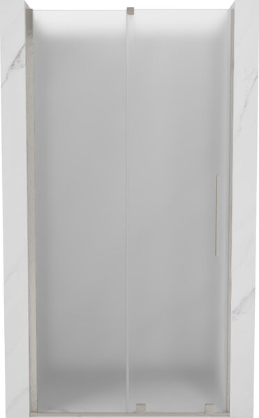 Mexen Velar, usa de dus culisanta pentru deschidere 100 cm, sticla mat 8 mm, otel periat, 871-100-000-31-97