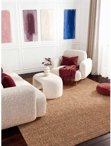 Covor bej țesut manual din material bouclé 120x170 cm Notting Hill Portobello – Ted Baker