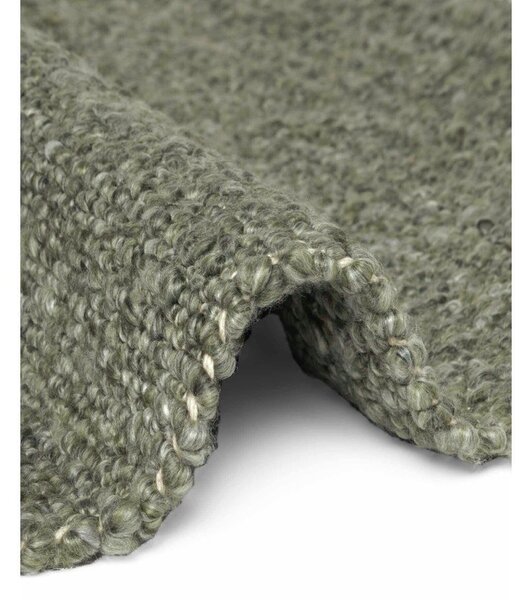 Covor tip traversă verde țesut manual din material bouclé 80x200 cm Notting Hill Portobello – Ted Baker