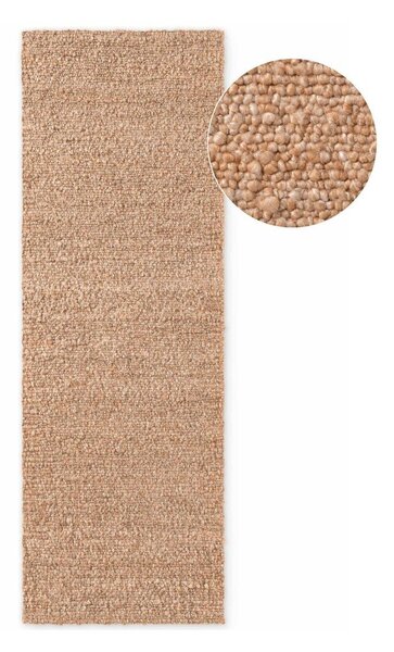 Covor tip traversă bej țesut manual din material bouclé 80x200 cm Notting Hill Portobello – Ted Baker