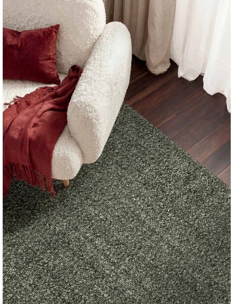 Covor verde țesut manual din material bouclé 120x170 cm Notting Hill Portobello – Ted Baker