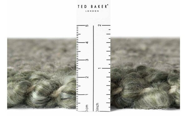 Covor tip traversă verde țesut manual din material bouclé 80x200 cm Notting Hill Portobello – Ted Baker