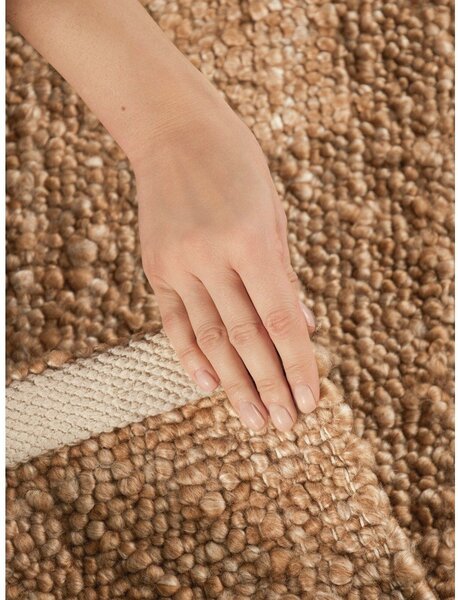 Covor tip traversă bej țesut manual din material bouclé 80x200 cm Notting Hill Portobello – Ted Baker
