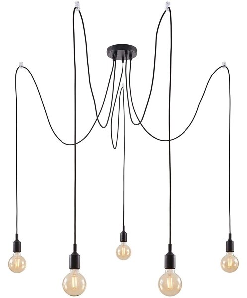 Paulmann 50389 - Lustră pe cablu NEORDIC 5xE27/20W/230V