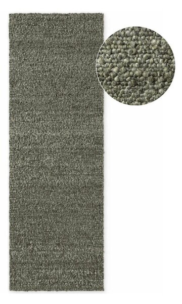 Covor tip traversă verde țesut manual din material bouclé 80x200 cm Notting Hill Portobello – Ted Baker