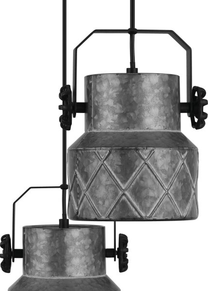 Eglo 39856 - Lustră aplicată HILCOTT 5xE27/40W/230V