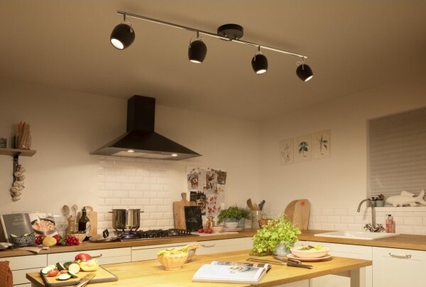 Philips 50614/30/P0 - Spotlight LED RIVANO 4xLED/4,3W/230V