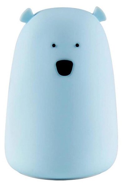 Lampă LED RGB pentru copii BEAR, tactilă, 0,8W, 5V, albastru