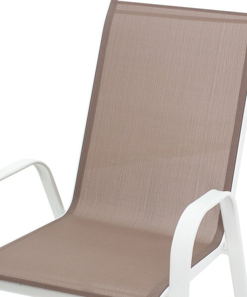 Scaun de Gradina Calan Maro - Alb