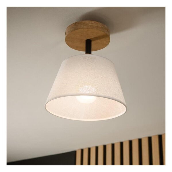 Lustr ANTONIO 1xE14/60W/230V alb, montaj plafon