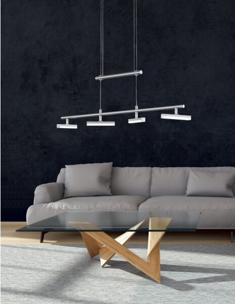 Trio - Lustră LED dimabilă pe cablu OPIUM 4xLED/4W/230V