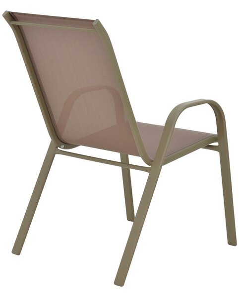 Scaun de Gradina Model Calan, Champagne, 55x75x90 cm