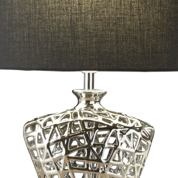 Lampă de masă Searchlight EU4552CC NETWORK 1xE27/60W/230V