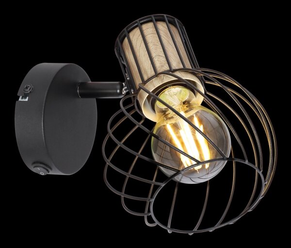 Spot de perete Globo 54012-1S LUISE 1xE27/40W/230V