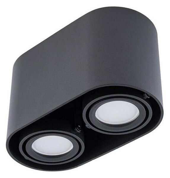 Lampă spot SIROK 2xGU10/30W/230V negru