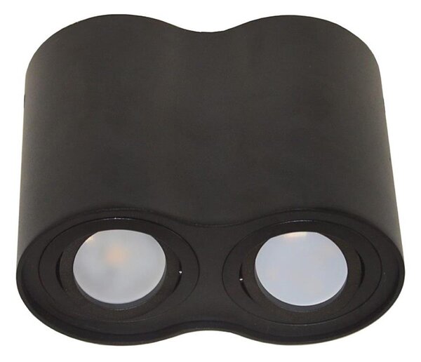 Lampă spot SIROCO 2xGU10/30W/230V negru