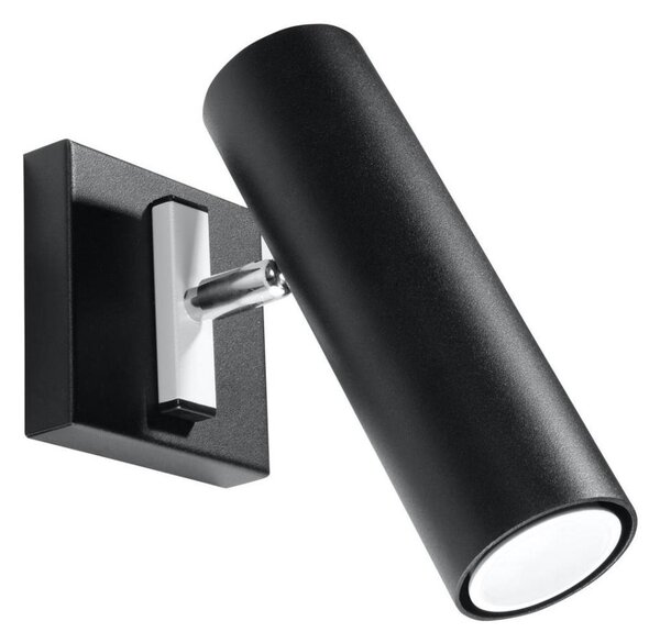 Spot de perete DIREZIONE 1xGU10/40W/230V negru