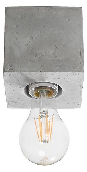 Plafonieră ABEL 1xE27/60W/230V beton