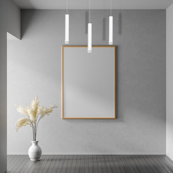 Lustră LED pe cablu ALBA 3xLED/15W/230V albă