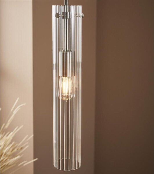 Lustră pe cablu Markslöjd 108112 TUBO 1xE14/40W/230V