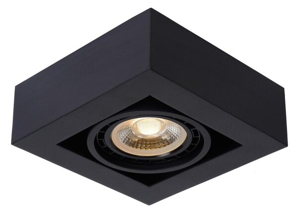 Spot LED dimabil ZEFIX 1xGU10/12W/230V negru Lucide 09120/12/30