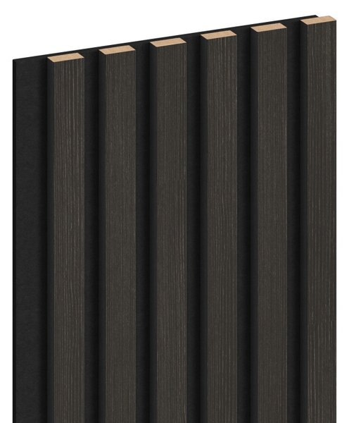 Mexen Lam-F probă de lamele de perete acustice, fetru 8 mm, furnir tehnic, Nuc Argintiu - S105-009-S