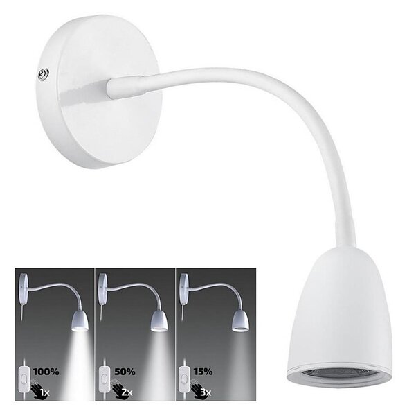Veioză LED flexibilă dimabilă Brilagi LED/4W/230V alb