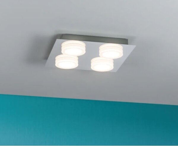 Plafonieră pentru baie 4xLED/5W IP23 DORADUS 230V Paulmann 70875