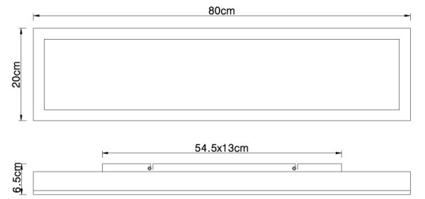 Plafonieră LED DORO LED/24W/230V Globo 416080WD4