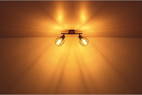 Spot WILLA 2xE27/60W/230V Globo 54037-2