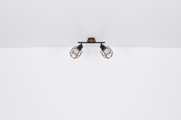 Spot WILLA 2xE27/60W/230V Globo 54037-2