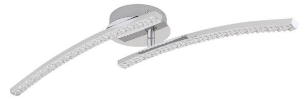 Lustră LED aplicată pentru baie JULES 2xLED/6W/230V IP44 Globo 67169-12IP
