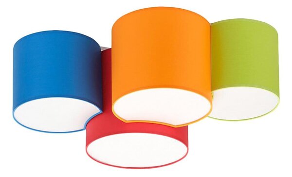 Plafonieră pentru copii MONA KIDS 4xE27/15W/230V
