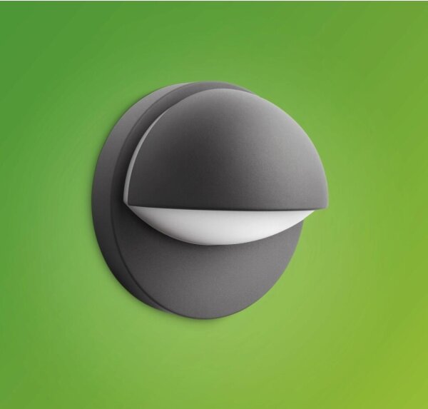Aplică de exterior JUNE 1xE27/12W/230V IP44 antracit Philips