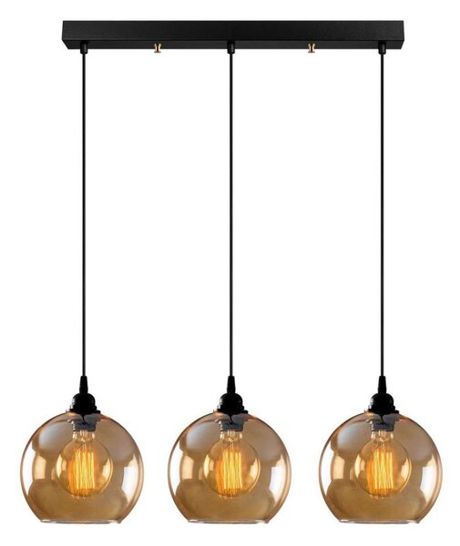 Lustră pe cablu GOLD 3xE27/40W/230V