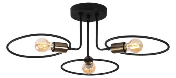 Lustră aplicată CIRCLE 3xE27/40W/230V