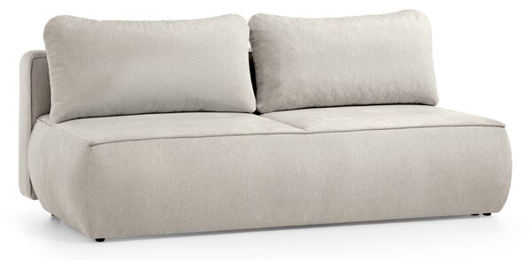 Canapea extensibilă Humos, Numărul de locuri: 4, Spațiu de depozitare, 92x210x100cm, 95 kg, Picioare: Plastic