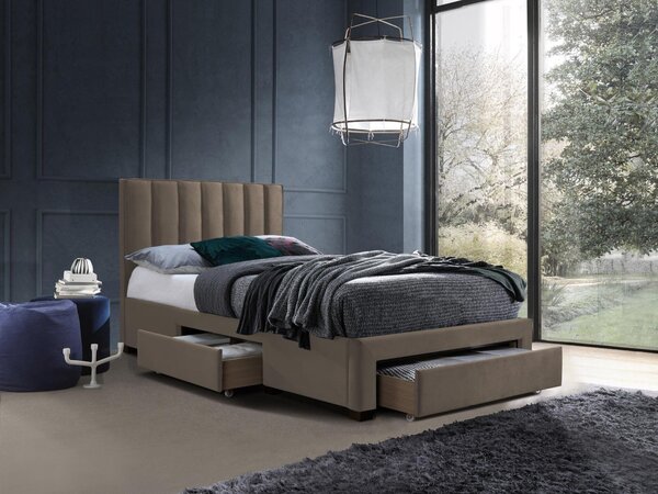 Pat Houston Fides, Taupe, Tapiterie, 111x125x214cm, 59.5 kg, Lemn: Cauciuc