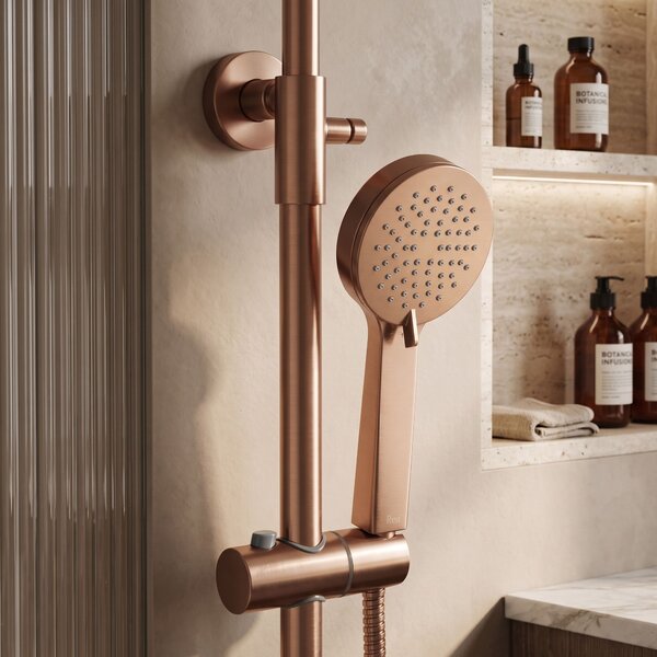 Set dus cu termostat Rea Parot Light Brush Copper