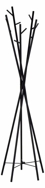 Cuier pom W35, negru, otel, 50x180 cm