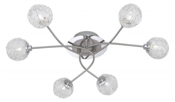 Lustră aplicată WOMBLE 6xG9/28W/230V Paul Neuhaus 6796-55