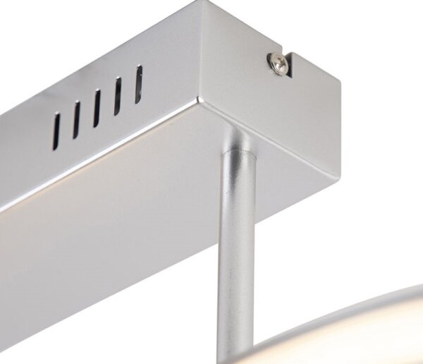 Lustră LED aplicată dimabilă CURLS LED/25,8W/230V Leuchten Direkt 19032-21