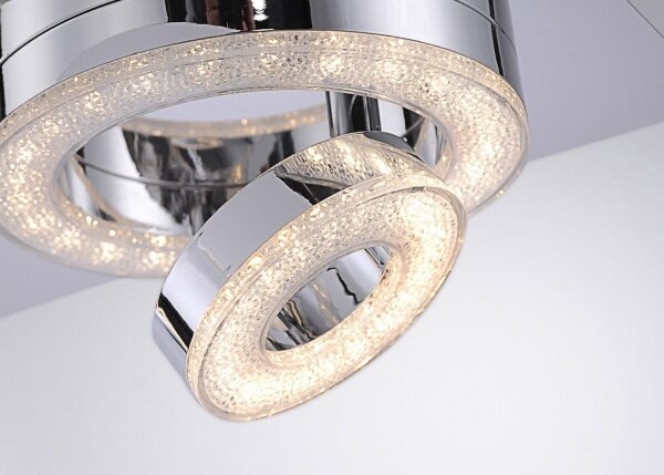 Plafonieră LED TIM 2xLED/2,8W/230V + 2xLED/3,1W Leuchten Direkt 14521-17