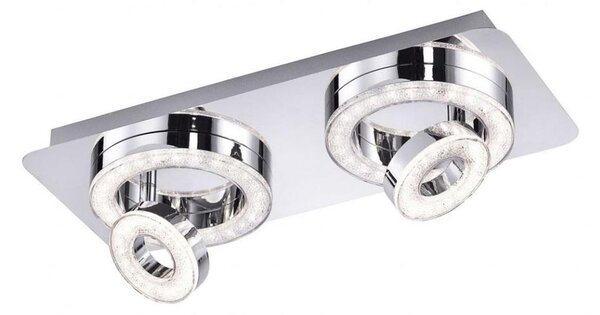 Plafonieră LED TIM 2xLED/2,8W/230V + 2xLED/3,1W Leuchten Direkt 14521-17