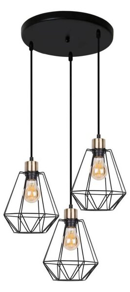 Lustră pe cablu PRIMO 3xE27/60W/230V